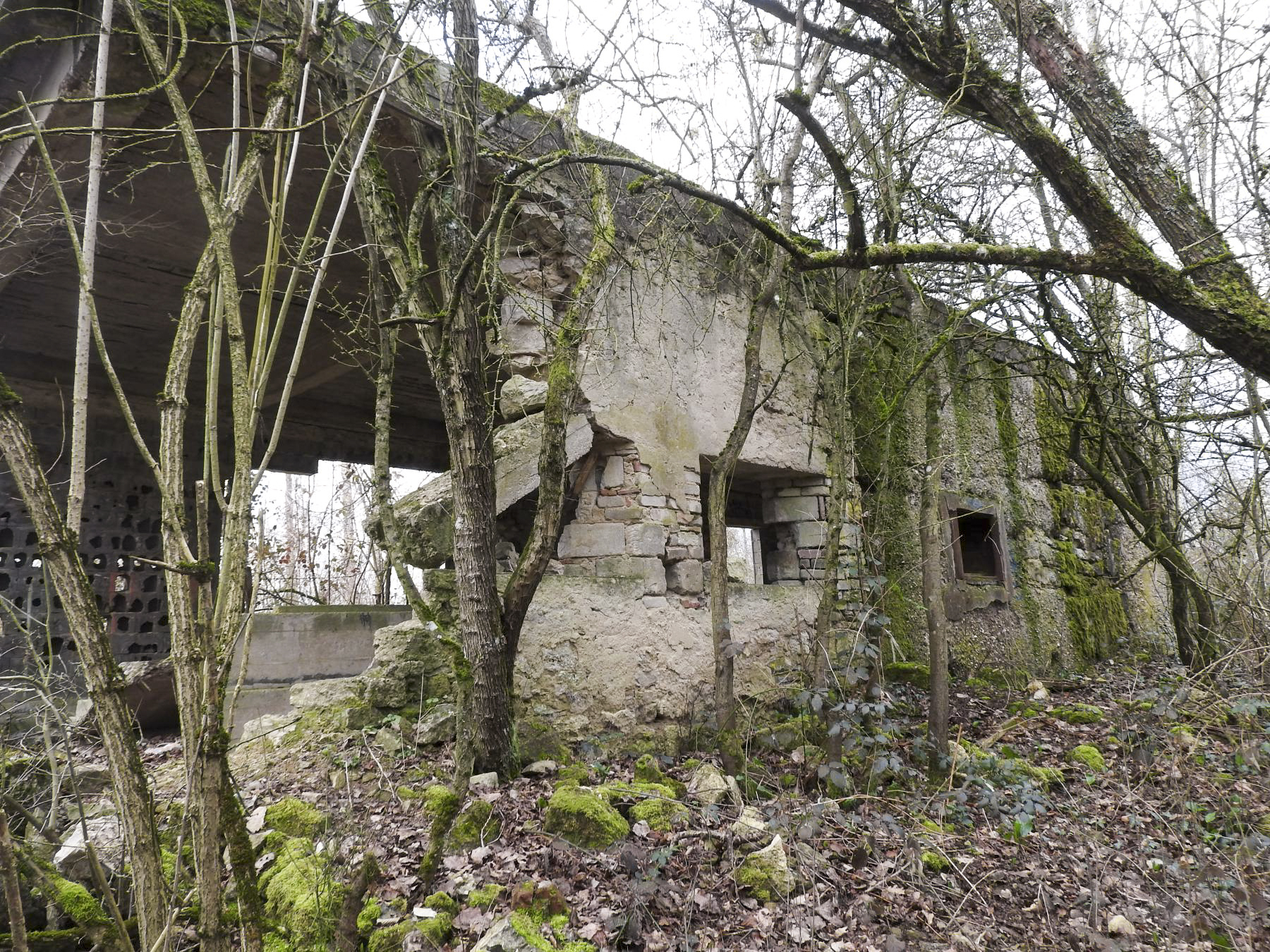 Ligne Maginot - LEYVILLER - (Stand de tir) - Le bâtiment d'instruction. - STENGER Mathieu
