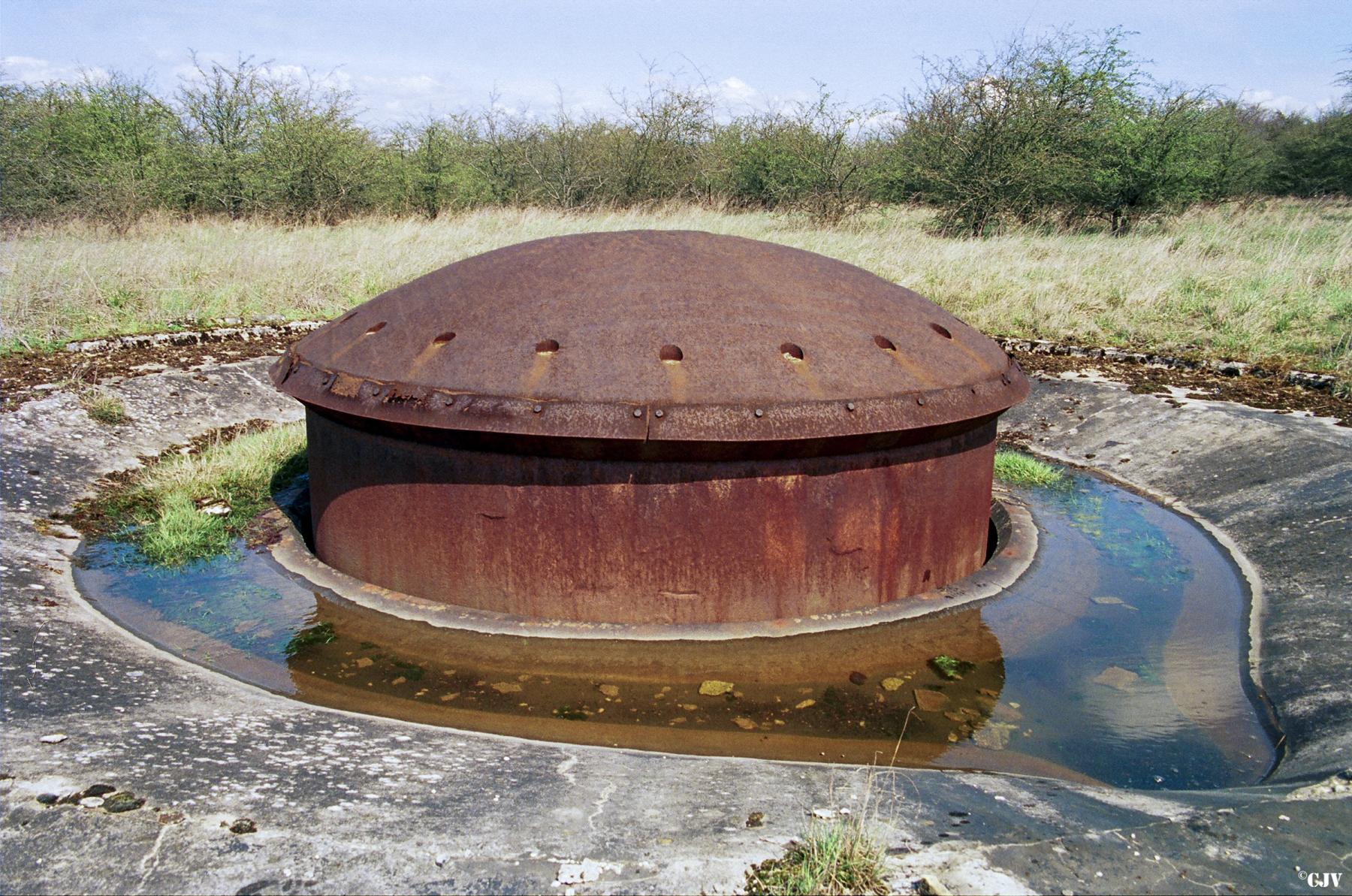 Ligne Maginot - MOLVANGE - A9 - (Ouvrage d'artillerie) - Bloc 4
Tourelle de 135mm - Lia VERMEULEN