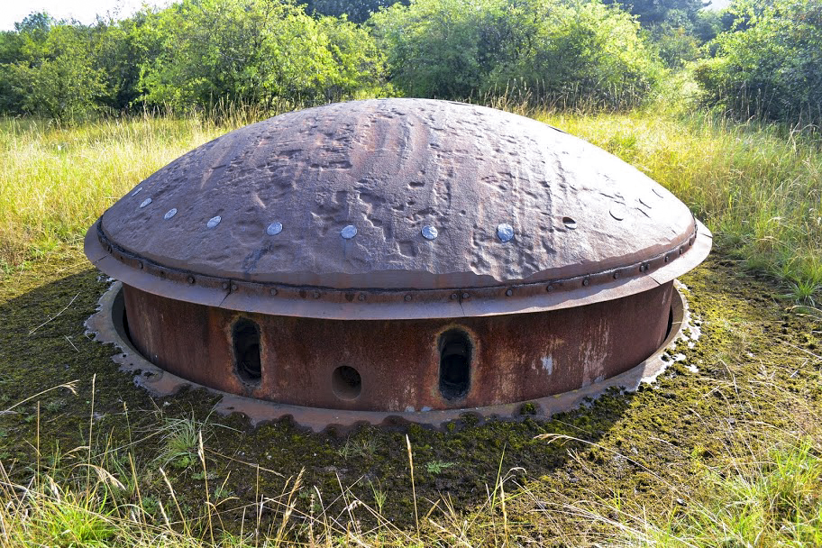 Ligne Maginot - MOLVANGE - A9 (Ouvrage d'artillerie) - Bloc 8
Tourelle pour deux canons de 75 modèle 33 - PAVEL Jan