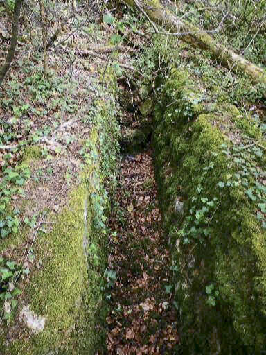 Ligne Maginot - LE SART - (PC de Quartier) - Entrée de droite - beb08