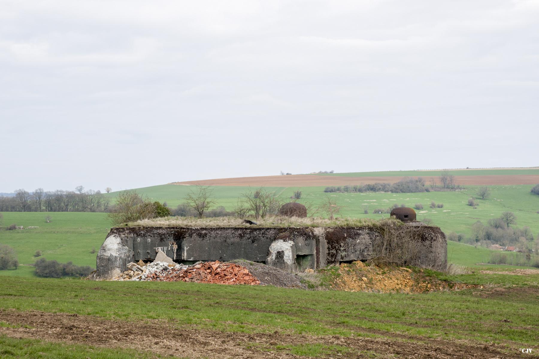 Ligne Maginot - FRESNOIS - (Casemate d'infanterie - Double) - état 2015 - Lia VERMEULEN