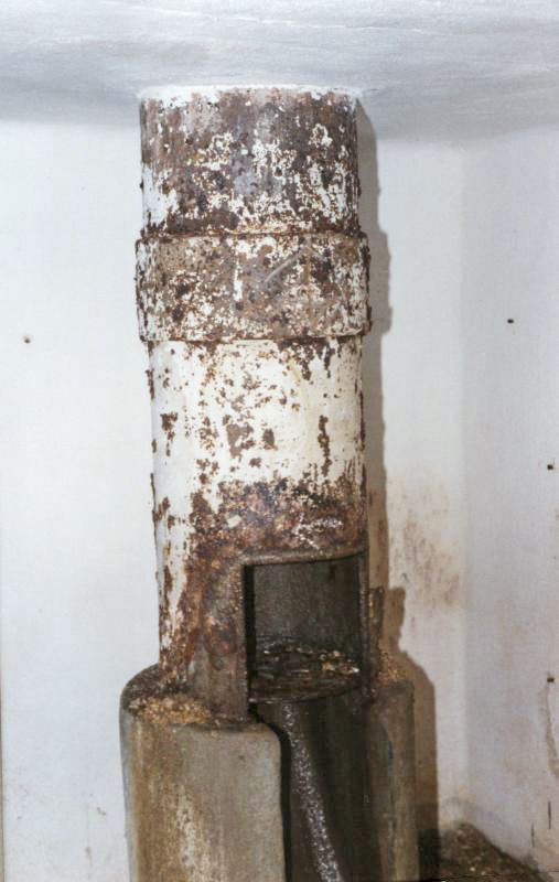 Ligne Maginot - LE CHESNOIS - CHENOIS - (Ouvrage d'artillerie) - Entrée des cables - Sebach