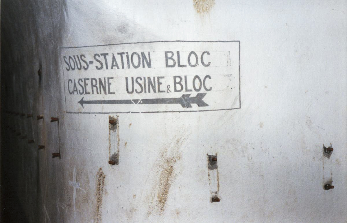 Ligne Maginot - LE CHESNOIS - CHENOIS - (Ouvrage d'artillerie) - Les dessous - Sebach