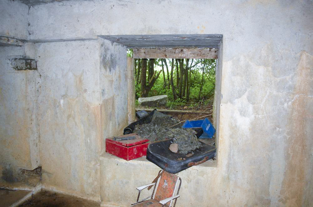 Ligne Maginot - LE GOUTY - (Blockhaus pour canon) - Intérieur de l'ouvrage - Christian RICHON/devoitine520