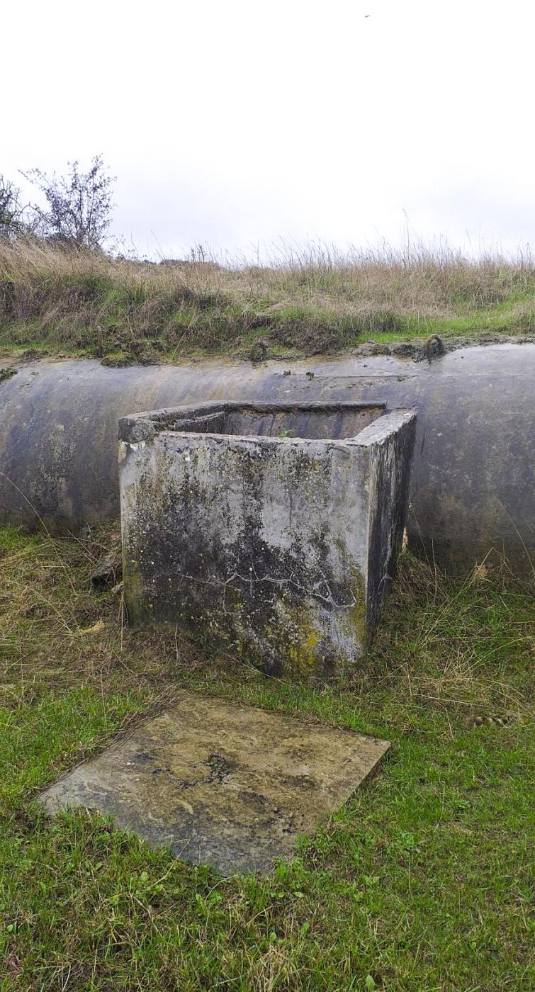 Ligne Maginot - MARGUT - (Casemate d'infanterie - Simple) - Collecteur de la cunette pour la récupération des eaux de pluie - Gregory Fuchs
