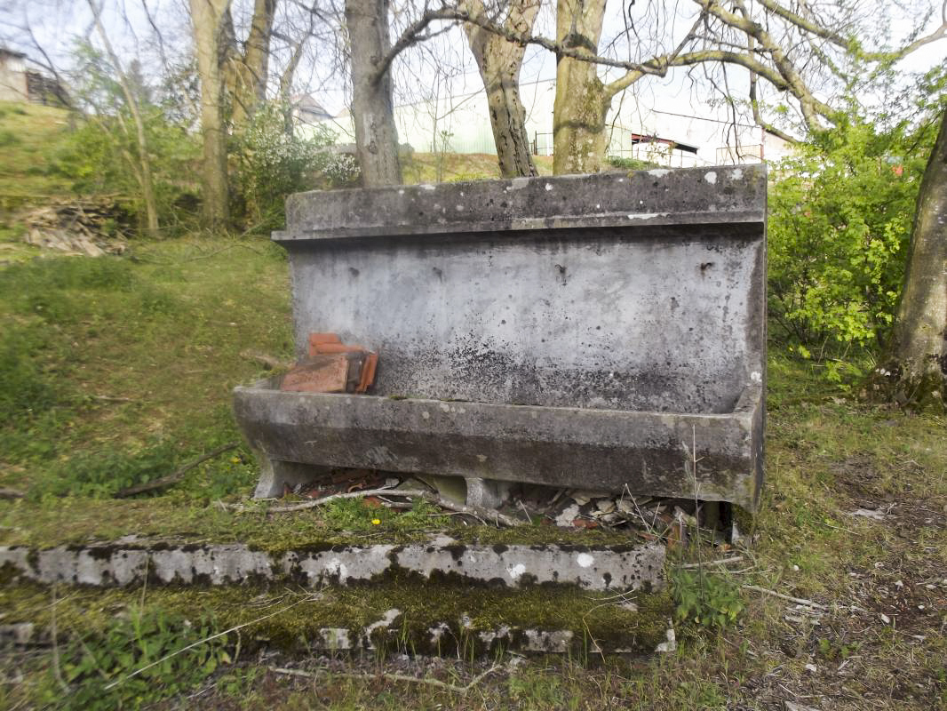 Ligne Maginot - MONTLIBERT - (Casernement) - Les lavabos (1 par bâtiment)  - David HARMAND