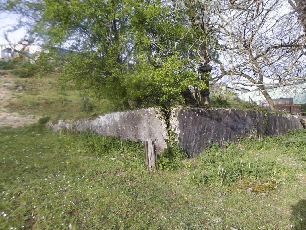 Ligne Maginot - MONTLIBERT - (Casernement) - Fondations de l'un des bâtiments  - David HARMAND