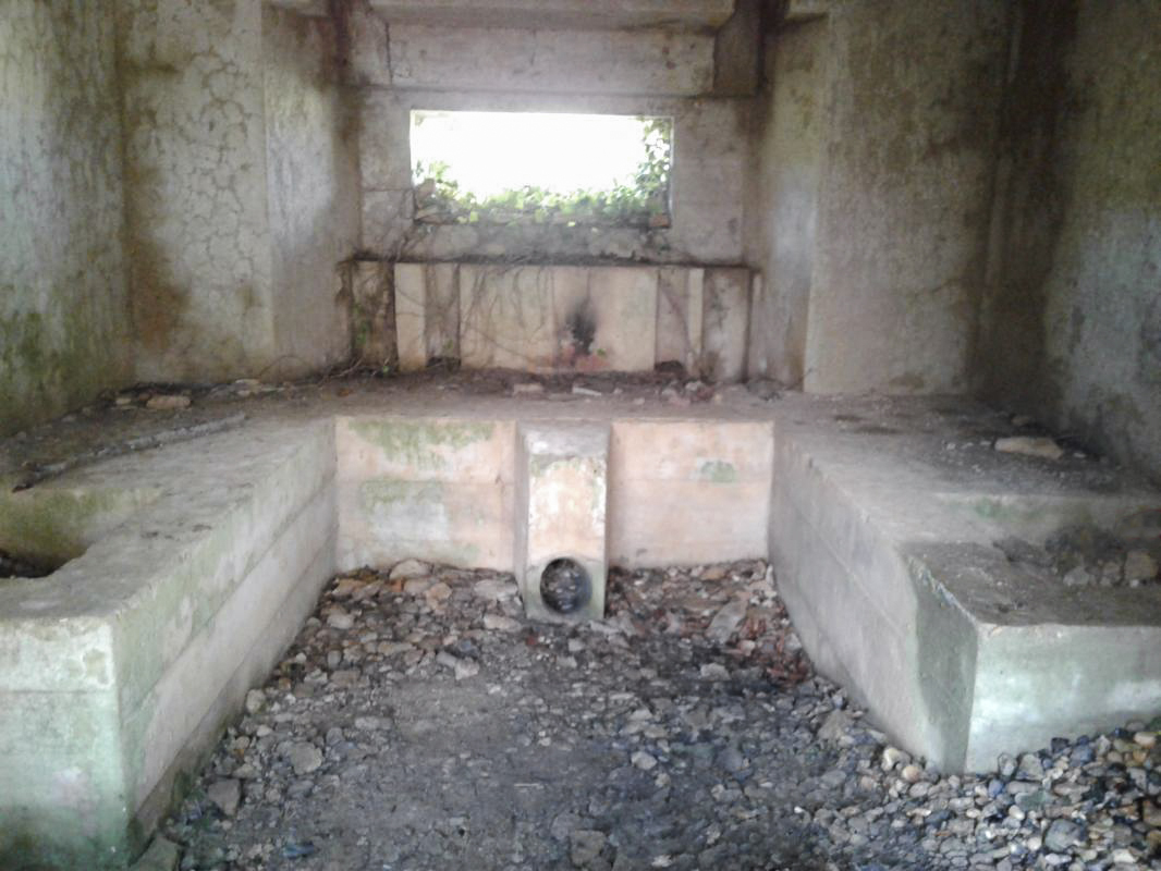 Ligne Maginot - MONTZECHANNE - (Blockhaus pour canon) - Chambre de tir

 - Fabrice THOMASSIN