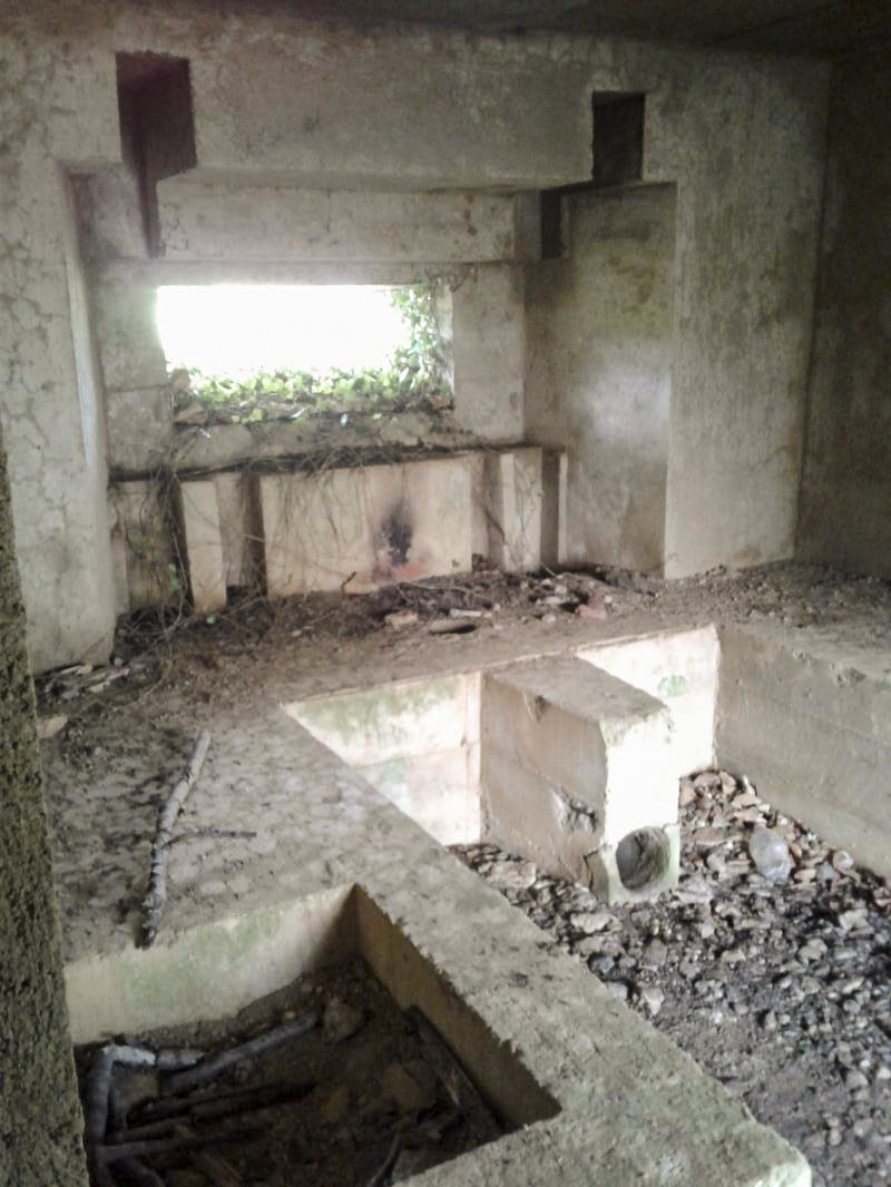 Ligne Maginot - MONTZECHANNE - (Blockhaus pour canon) - Chambre de tir

 - Fabrice THOMASSIN