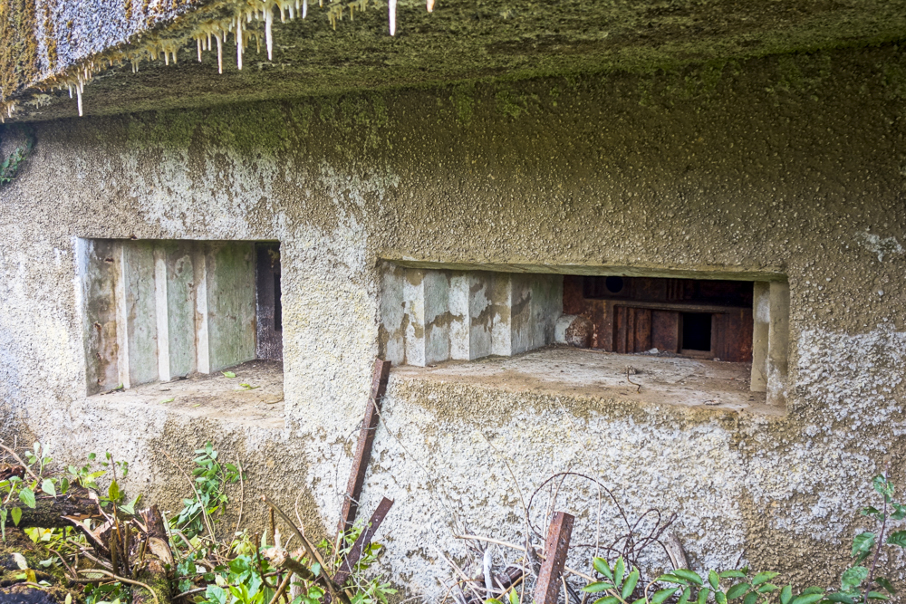 Ligne Maginot - MY10 - (Blockhaus lourd type STG / STG-FCR - Double) - Créneau AC et mitrailleuse - Michel Teiten