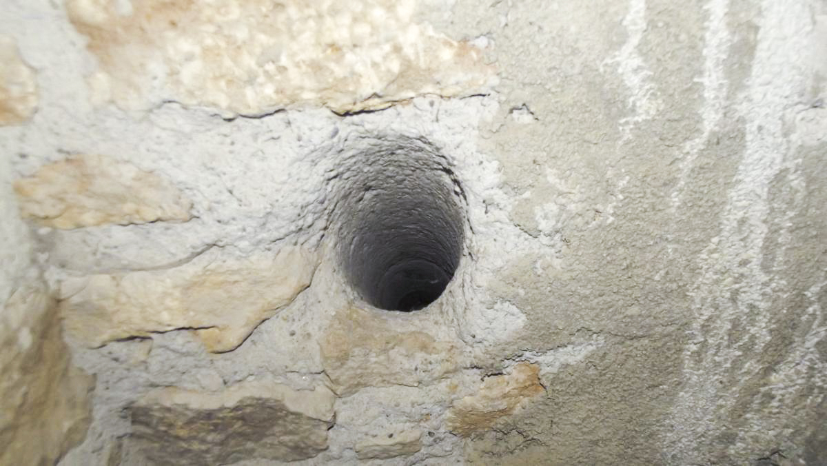 Ligne Maginot - B11 - PASSAGE à NIVEAU - (Blockhaus pour arme infanterie) - Goulotte à grenades  - David HARMAND