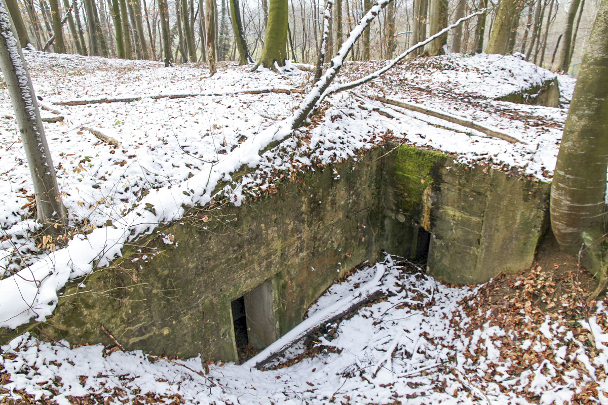 Ligne Maginot - BANHOLZ - (Abri) - Abri de combat allemand, entouré à l'origine par des tranchées - Alain Perouffe