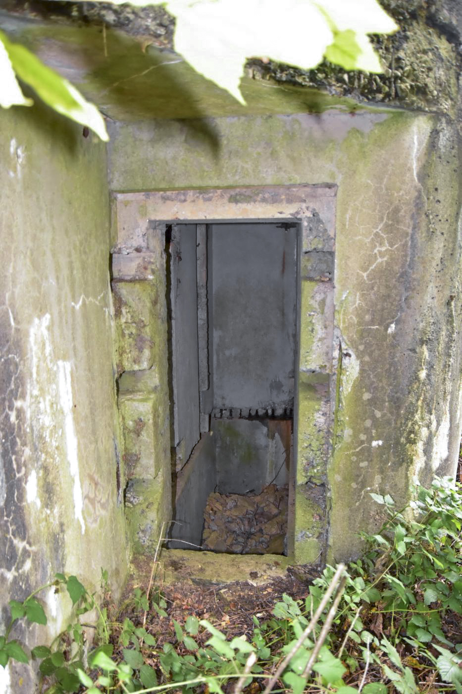 Ligne Maginot - SAINT WALFROY (4° BON - 155° RIF) - (PC de Quartier) - L'entrée de droite - D.Froehly