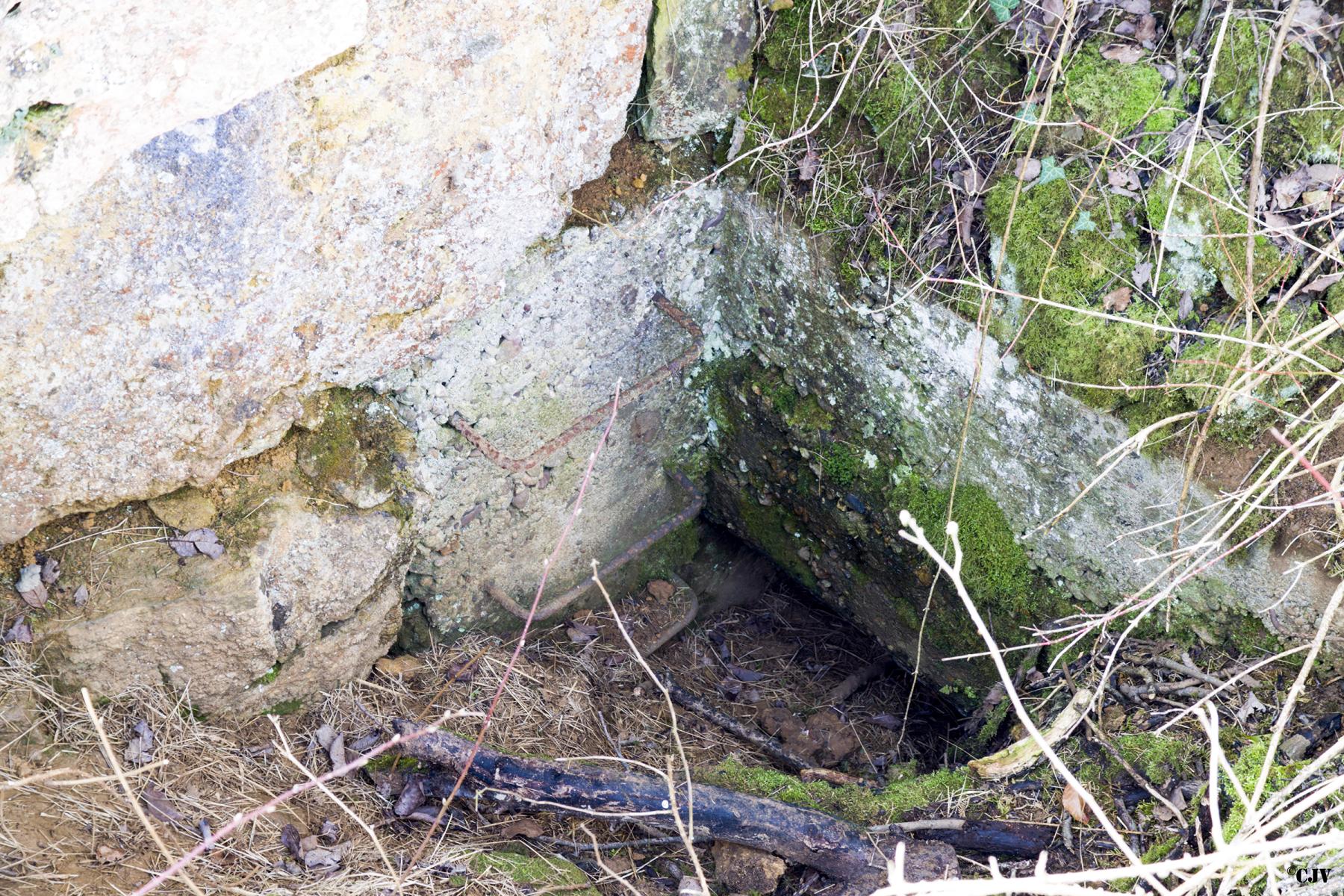 Ligne Maginot - SAINT WALFROY EST - (Observatoire d'infanterie) - L'entrée - Lia VERMEULEN