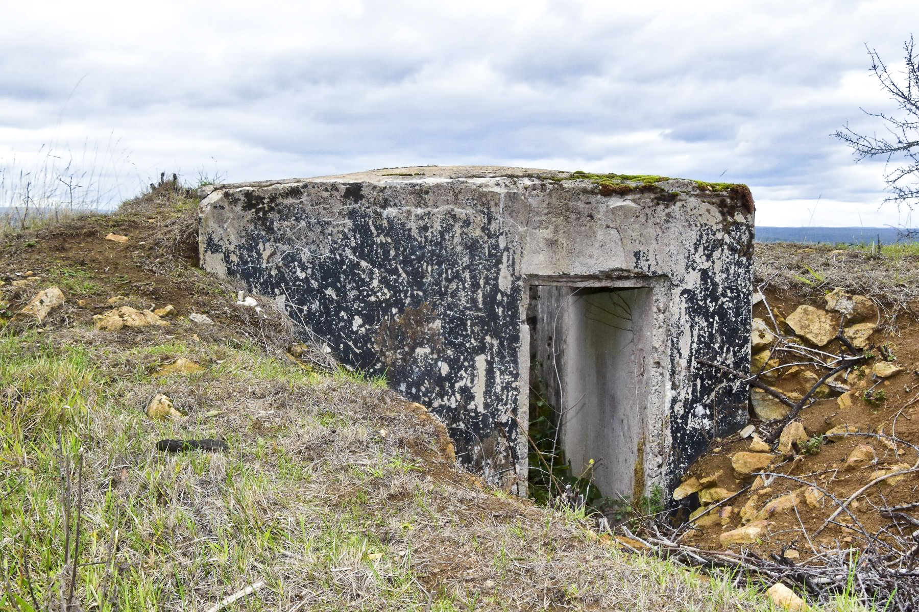 Ligne Maginot - SAINT WALFROY NORD-OUEST - (Observatoire d'infanterie) - Vue arrière - D.Froehly