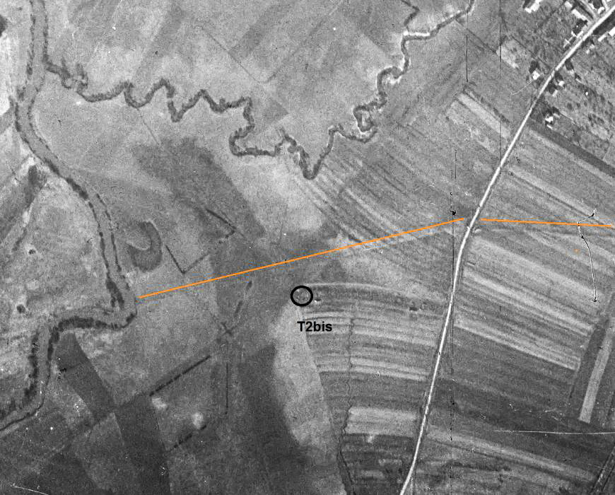 Ligne Maginot - T2BIS - (Cuve pour arme d'infanterie) -  - IGN - Géoportail 1940