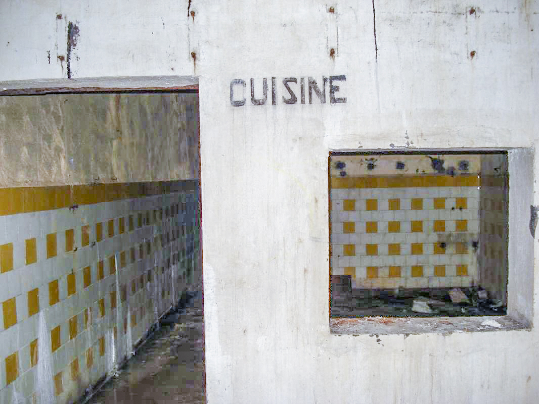 Ligne Maginot - THONNELLE - (Ouvrage d'infanterie) - Cuisine - R Tucker
