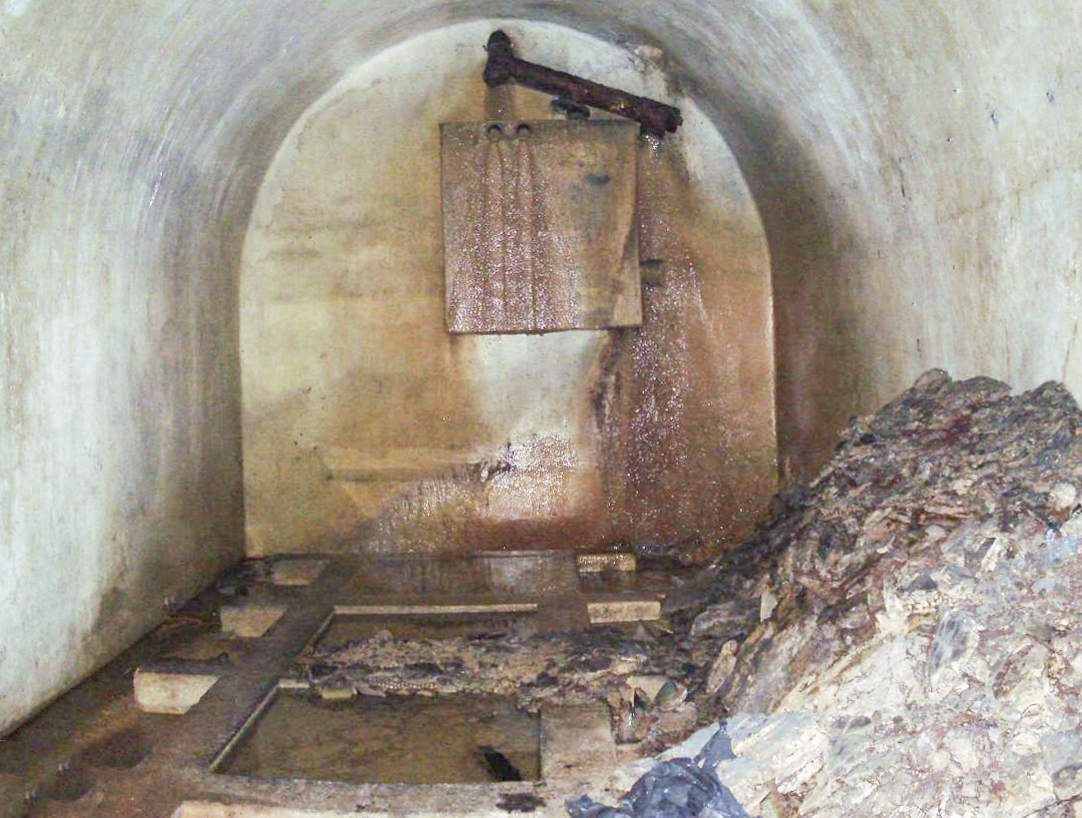 Ligne Maginot - THONNELLE - (Ouvrage d'infanterie) - Galerie vers bloc 4
Salle entre blocs 2 et 4 - R Tucker
