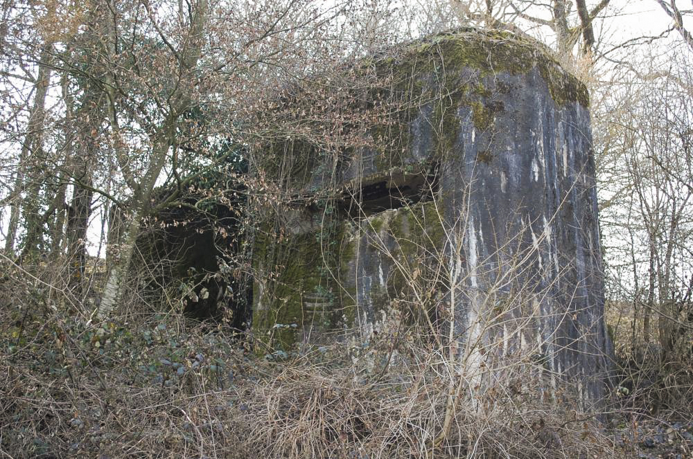 Ligne Maginot - G7 - (Blockhaus lourd type STG / STG-FCR - Simple) - Cet ouvrage, imposant, est construit à flanc de coteau et couvrait de son tir la vallée de la Chiers et la commune de Flabeuville. - Christian RICHON/devoitine520