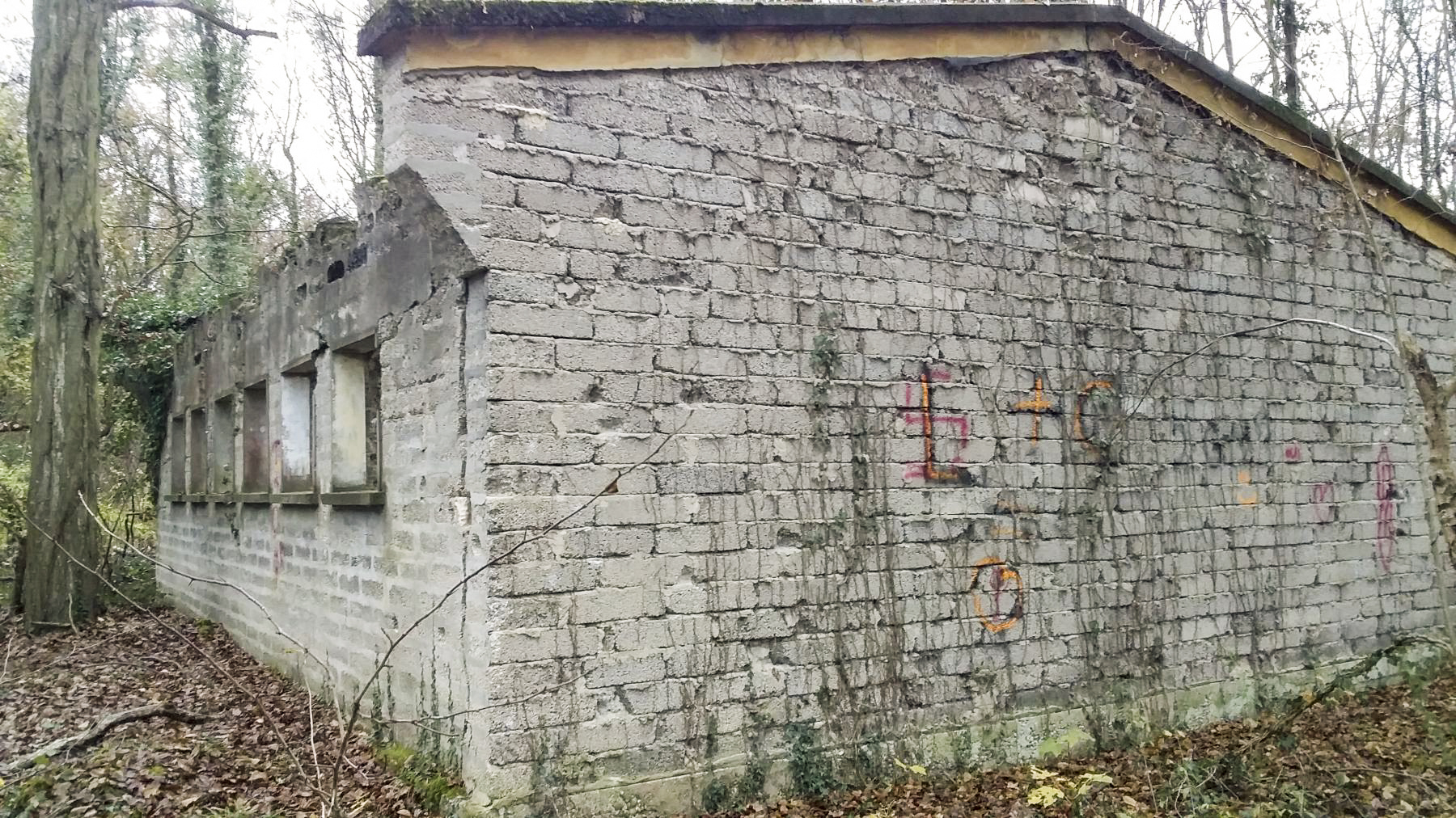 Ligne Maginot - BOIS DE DURRENENTZEN - (Dépôt de Munitions) - Batiment n°1
Cuisine ou buanderie selon témoignage d'un habitant de la commune  - Joel Muntzinger