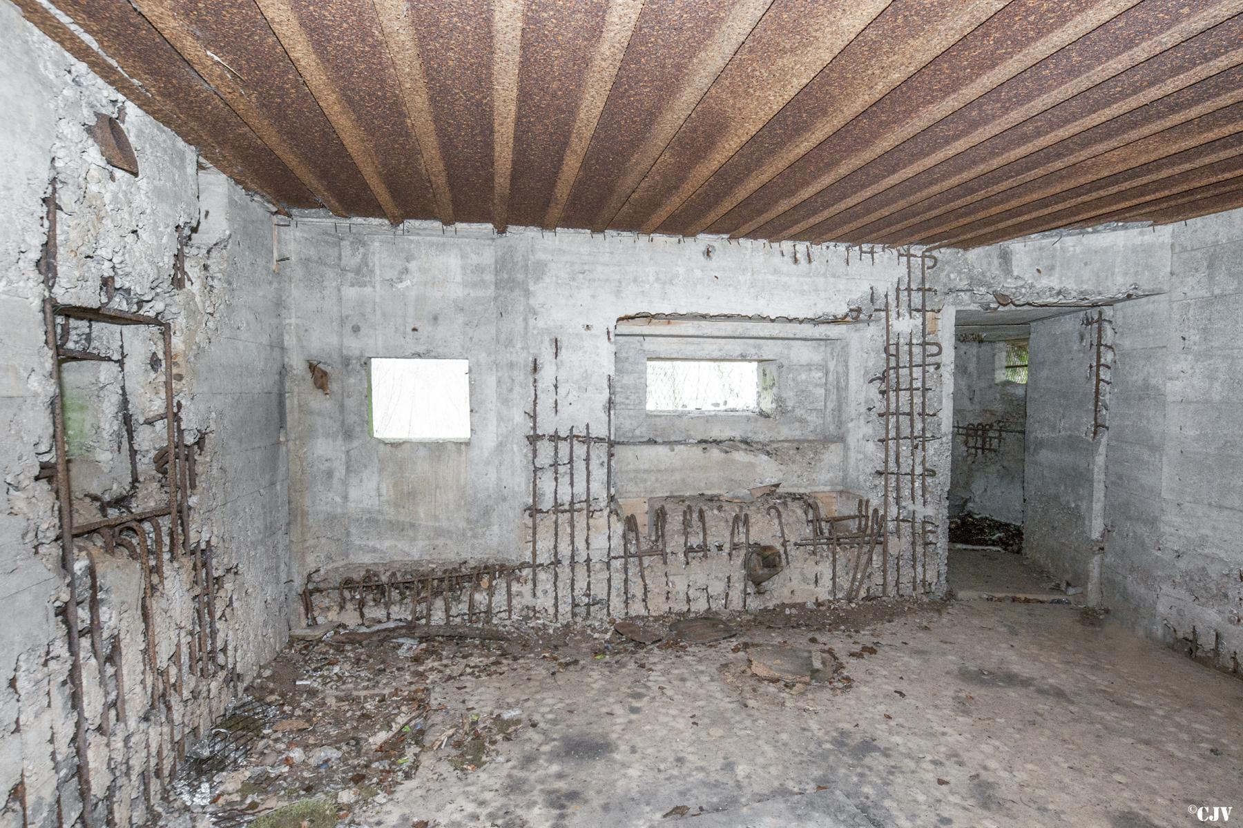 Ligne Maginot - G20 - (Blockhaus lourd type STG / STG-FCR - Simple) - La chambre de tir - Lia VERMEULEN