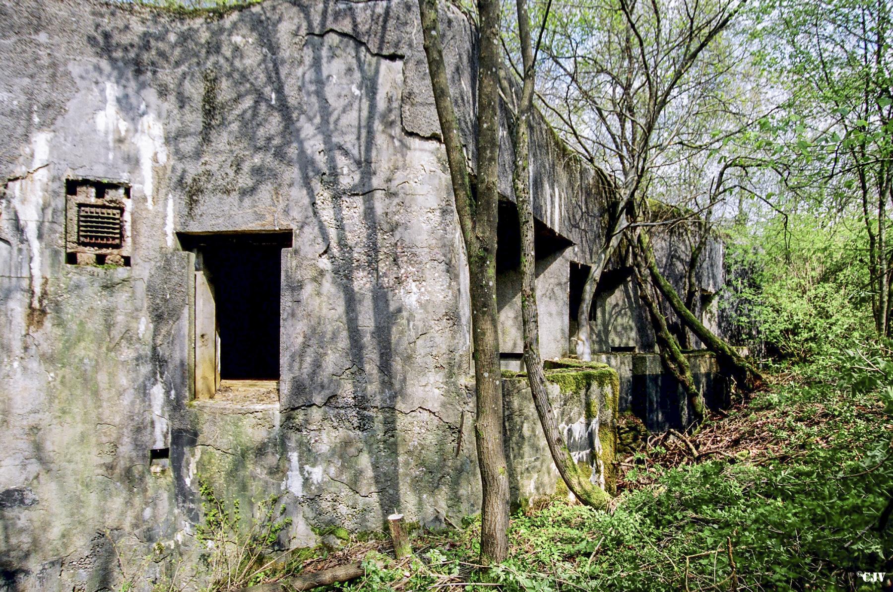 Ligne Maginot - LA HIGNY - (Casemate d'artillerie) - Vue sur la façade - Lia VERMEULEN