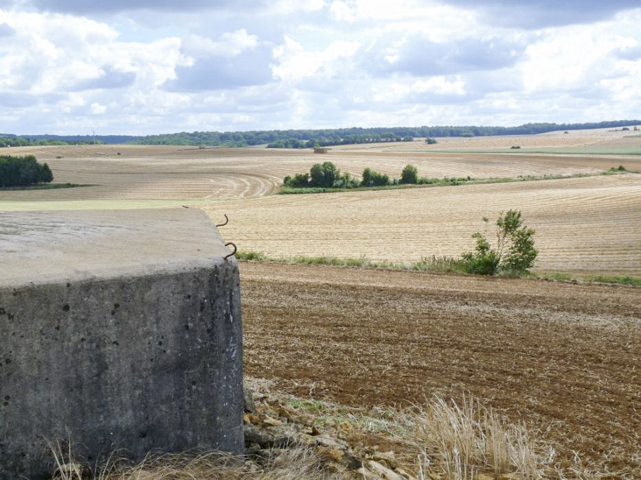 Ligne Maginot - MB33 - (Blockhaus pour arme infanterie) - Une idée du champ couvert par ce blockhaus - Sylvie Laure LAMBERT