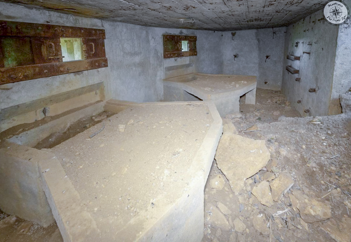 Ligne Maginot - MB33 - (Blockhaus pour arme infanterie) - Chambre de tir - Thierry Caland