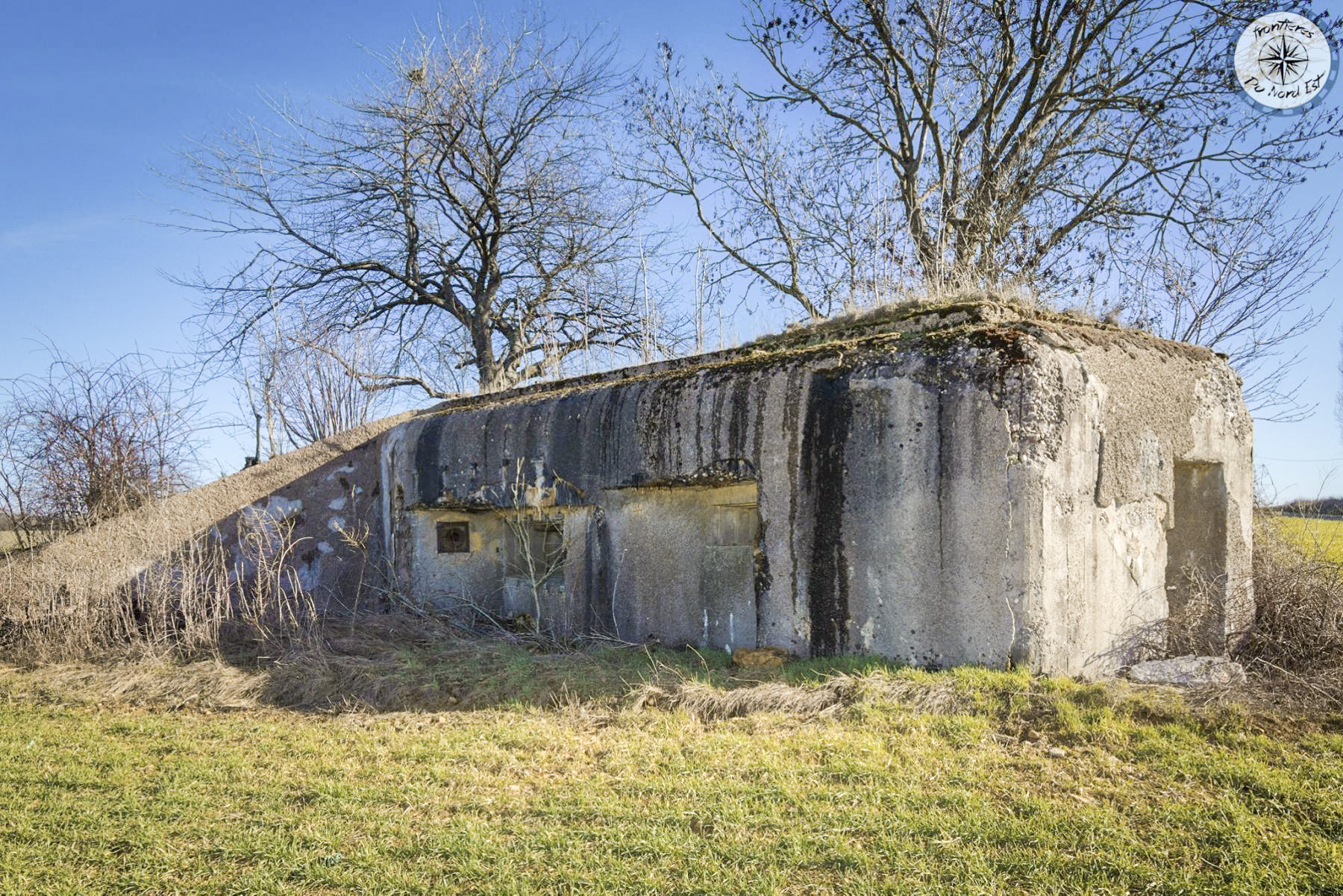 Ligne Maginot - MB9 - HARNEVAUX - (Blockhaus pour canon) -  - Thierry Caland
