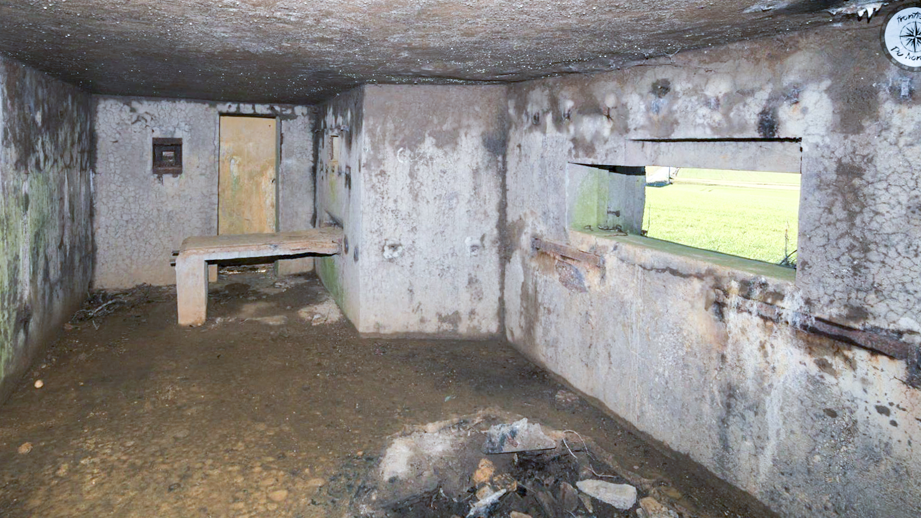 Ligne Maginot - MB9 - HARNEVAUX - (Blockhaus pour canon) -  - Thierry Caland