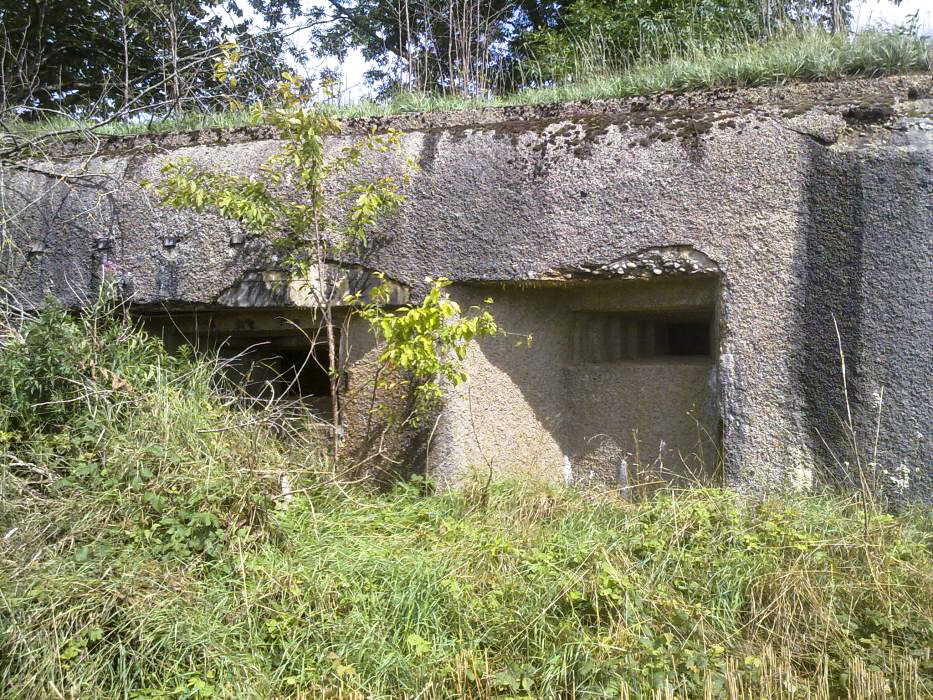 Ligne Maginot - MB9 - HARNEVAUX - (Blockhaus pour canon) - Ouvrage en plein champ.
Les créneau de tir - Christian RICHON / Devoitine520