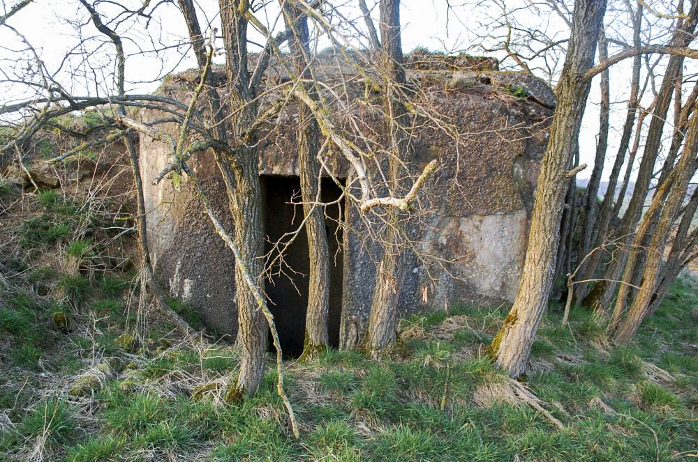 Ligne Maginot - MB10 - (Blockhaus pour canon) - L'entrée de l'ouvrage - Christian RICHON/devoitine520