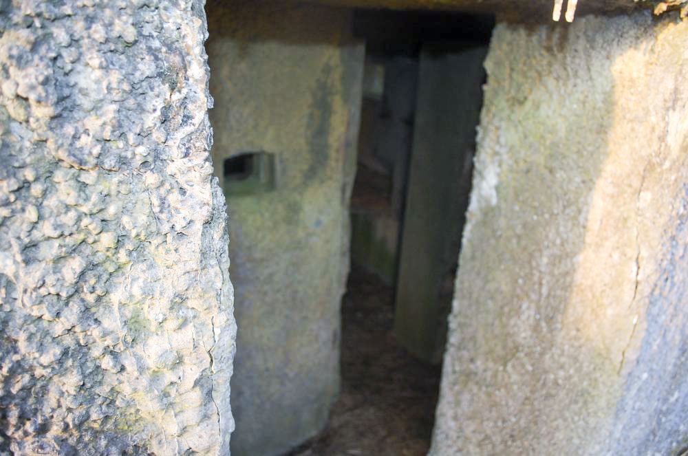 Ligne Maginot - MB10 - (Blockhaus pour canon) - L'entrée de l'ouvrage - Christian RICHON/devoitine520