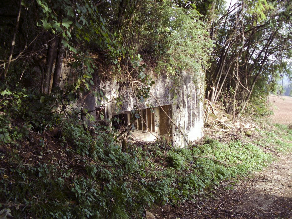 Ligne Maginot - MB18 - (Blockhaus pour canon) - Creneau de tir - Christian RICHON/devoitine520