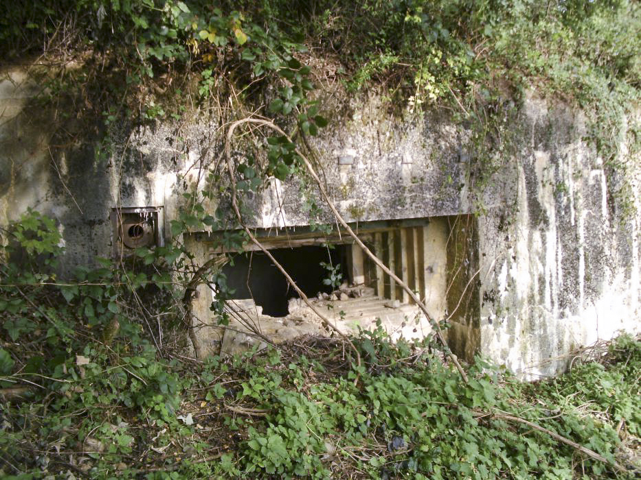 Ligne Maginot - MB18 - (Blockhaus pour canon) - Creneau de tir - Christian RICHON/devoitine520