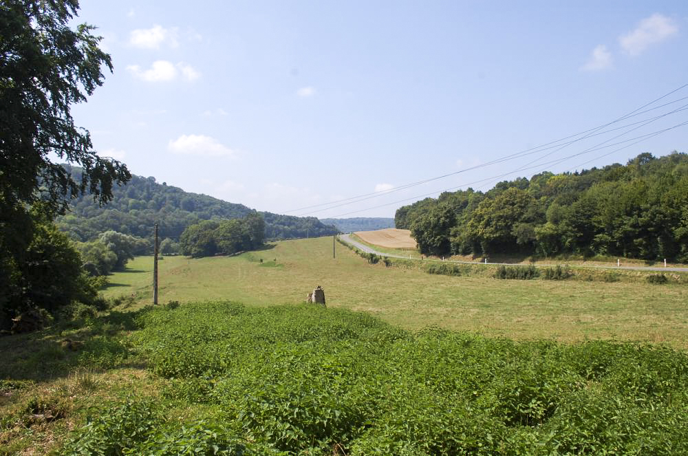 Ligne Maginot - MB20 - (Blockhaus pour arme infanterie) - La vue depuis l'ouvrage vers Charency. - Christian RICHON / Devoitine520