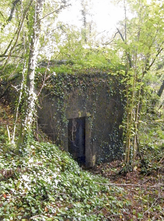 Ligne Maginot - MB27 - (Blockhaus pour canon) - L'entrée - Jean-Louis AUBLET & Sylvie MAINGUIN