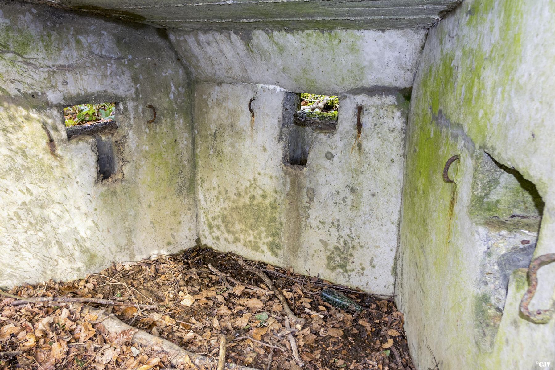 Ligne Maginot - MBA5 - (Blockhaus pour arme infanterie) - Les trois créneaux - Lia VERMEULEN