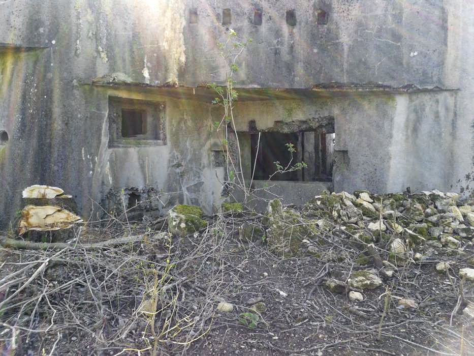 Ligne Maginot - MB41 - (Blockhaus lourd type STG / STG-FCR - Simple) - Les créneaux - Christian RICHON/devoitine520
