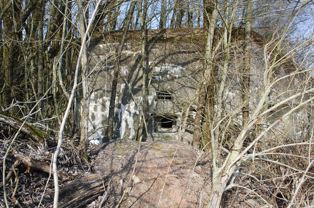Ligne Maginot - MB221 - (Blockhaus pour canon) - Créneau - Christian RICHON/devoitine520