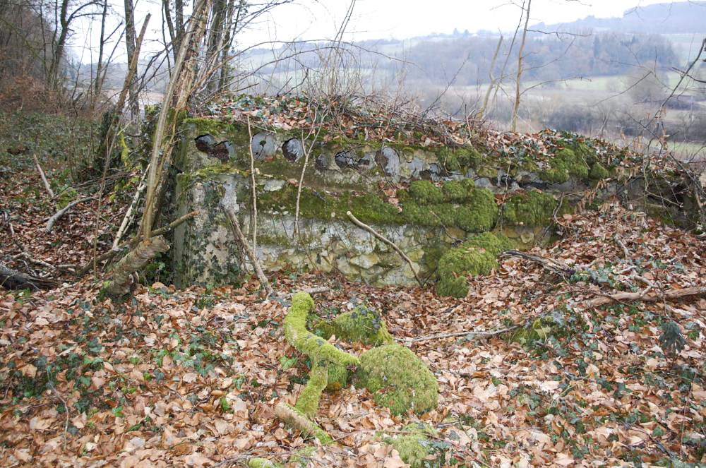 Ligne Maginot - MBO5 - (Blockhaus pour canon) - Une vue de côté - Christian RICHON/devoitine520