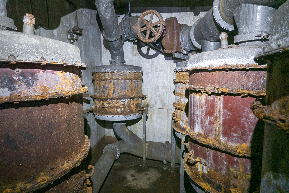 Ligne Maginot - MICHELSBERG - A22 - (Ouvrage d'artillerie) - Bloc 6
Salle des filtres - Michel Teiten
