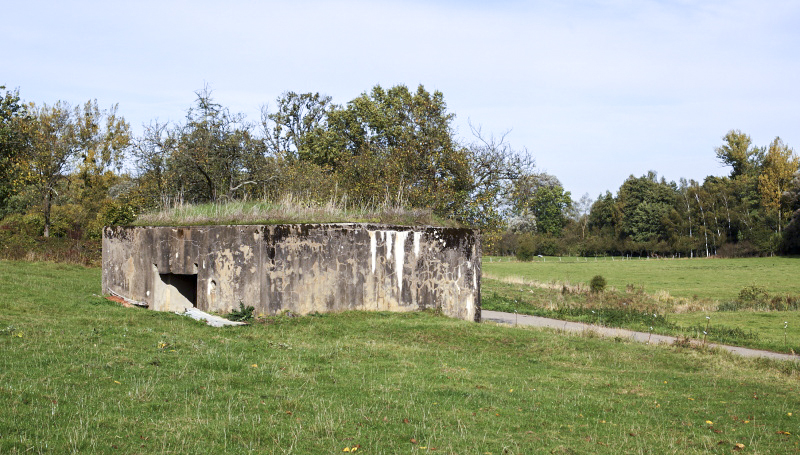 Ligne Maginot - CB160 - INGLANGE NORD - (Blockhaus pour canon) - Vue générale - www.arnaultjl-photo.com