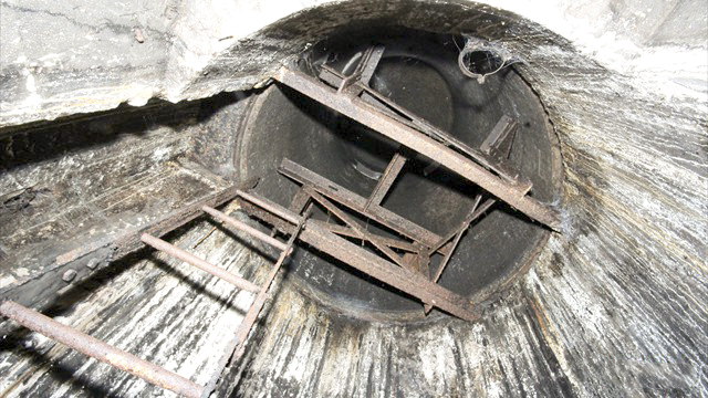 Ligne Maginot - ACA3 - BAMBESCH - (Casemate d'artillerie) - L'intérieur de la cloche - Michel & Philippe ZIMMER