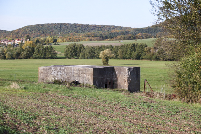 Ligne Maginot - CB611 - MOULIN BAS EST - (Blockhaus pour arme infanterie) - Vue générale - www.arnaultjl-photo.com