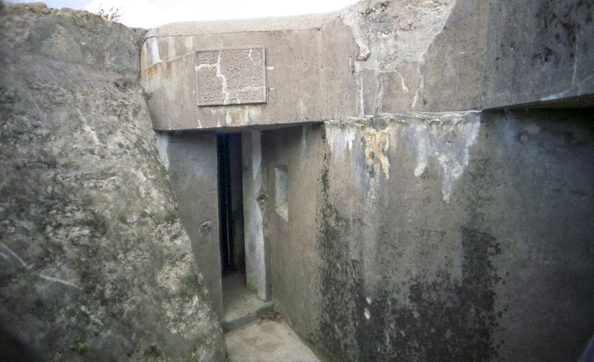Ligne Maginot - COTE 400 - (Central téléphonique d'observation) -  - Valentin Hemmert