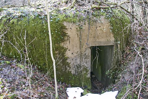 Ligne Maginot - COTE 811 - (Observatoire d'artillerie) - Entrée arriére - AALMA - lignemaginot.com