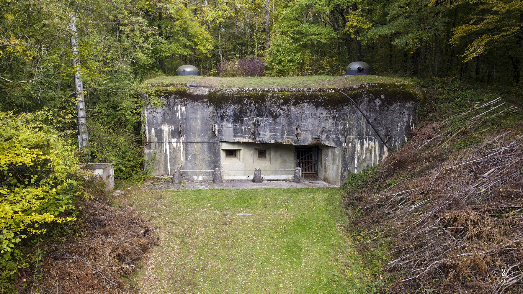 Ligne Maginot - FERMONT - A2 - (Ouvrage d'artillerie) - Entrée des hommes - Vincent et Michiel Vermeulen
