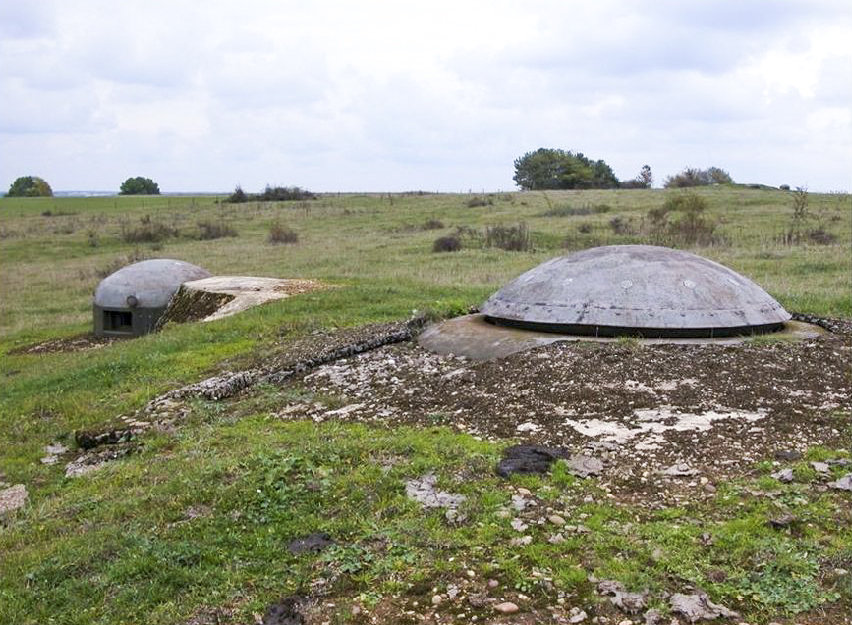 Ligne Maginot - FERMONT - A2 - (Ouvrage d'artillerie) - Bloc 2
Tourelle de mitrailleuses - HUYGEN Georges