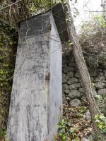 Ligne Maginot - COL DE GARDE (G) - EO10 - (Abri actif) - Bloc 1
Armoire électrique probablement d'après guerre, le câble court sur la façade.